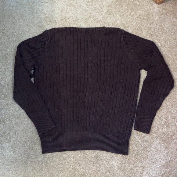 Bundle of 2 Classic Cable Knit Long Sleeve Sweaters - Picture 7 of 9